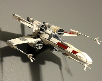 Ultimate Display Solutions wall mount display for Lego 75355 X-Wing Starfighter