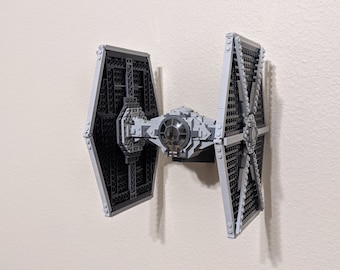 Ultimate Display Solutions wall mount for Lego non-UCS Tie Fighters 75300, 75211, 75101, 9492, 7146, 7263