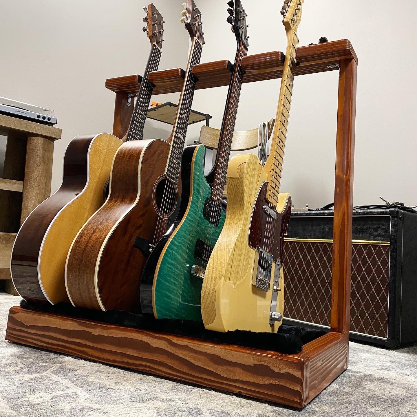 Reflex Signature Series Guitar Rack 6 Guitars Etsy
