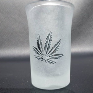 Weed shot glass, Christmas 420 gift, stoner gifts for her, 420 stocking stuffers, pot leaf, cannabis gift