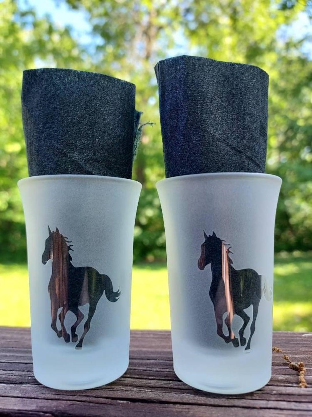 Horse Shot Glass ENGRAVED, Cowgirl Glass, Farmgirl Valentines Day Gift