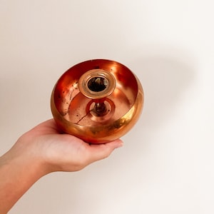 Copper Candlestick Holders