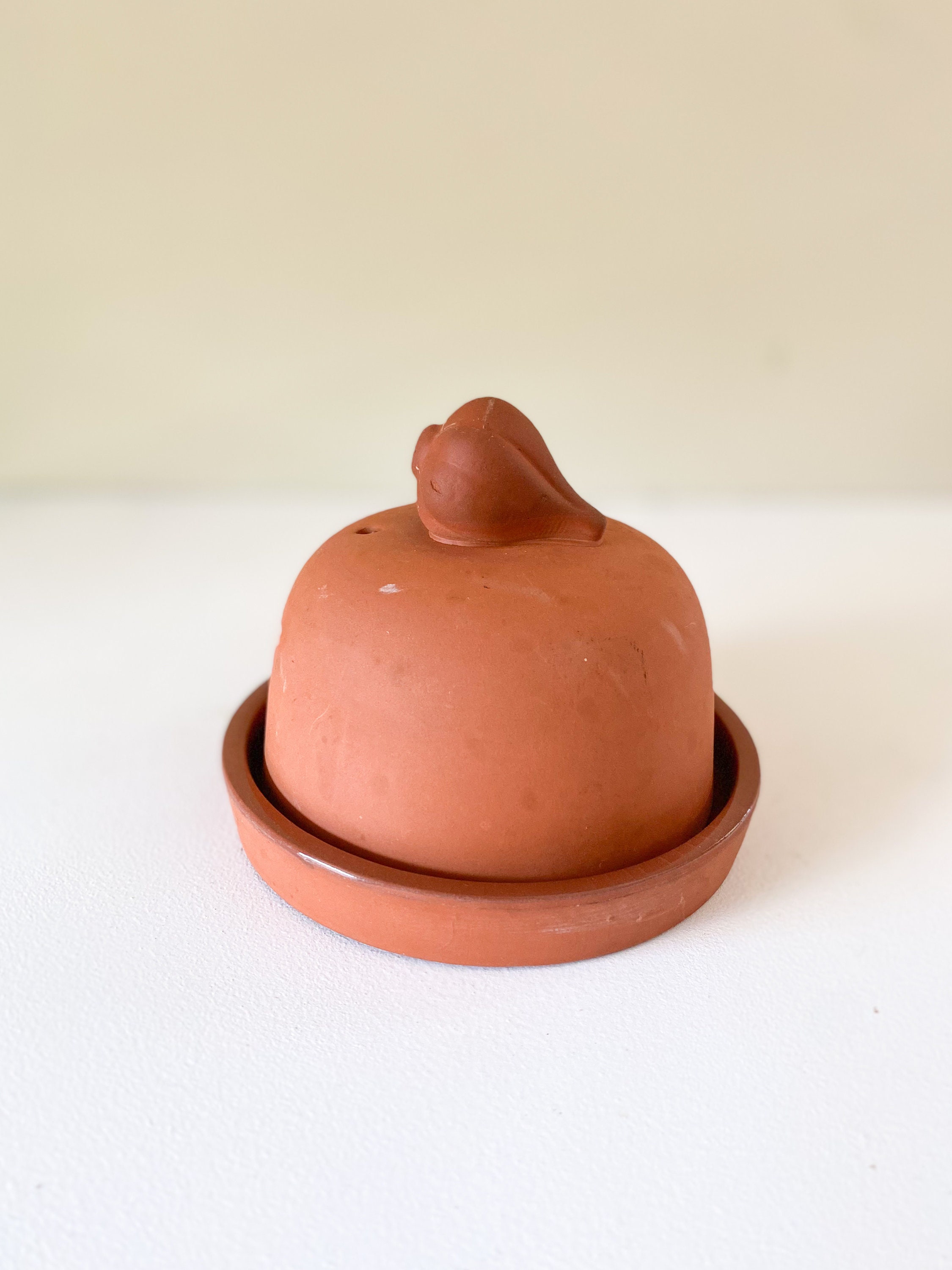Terracotta Garlic Keeper / Garlic Roaster Etsy UK
