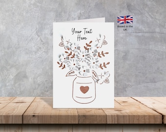 Tarjetas emergentes de flores y abejas / Tarjetas emergentes tarjetas de flores / tarjetas emergentes de abejas / tarjetas emergentes de animales / tarjetas para amantes de los animales