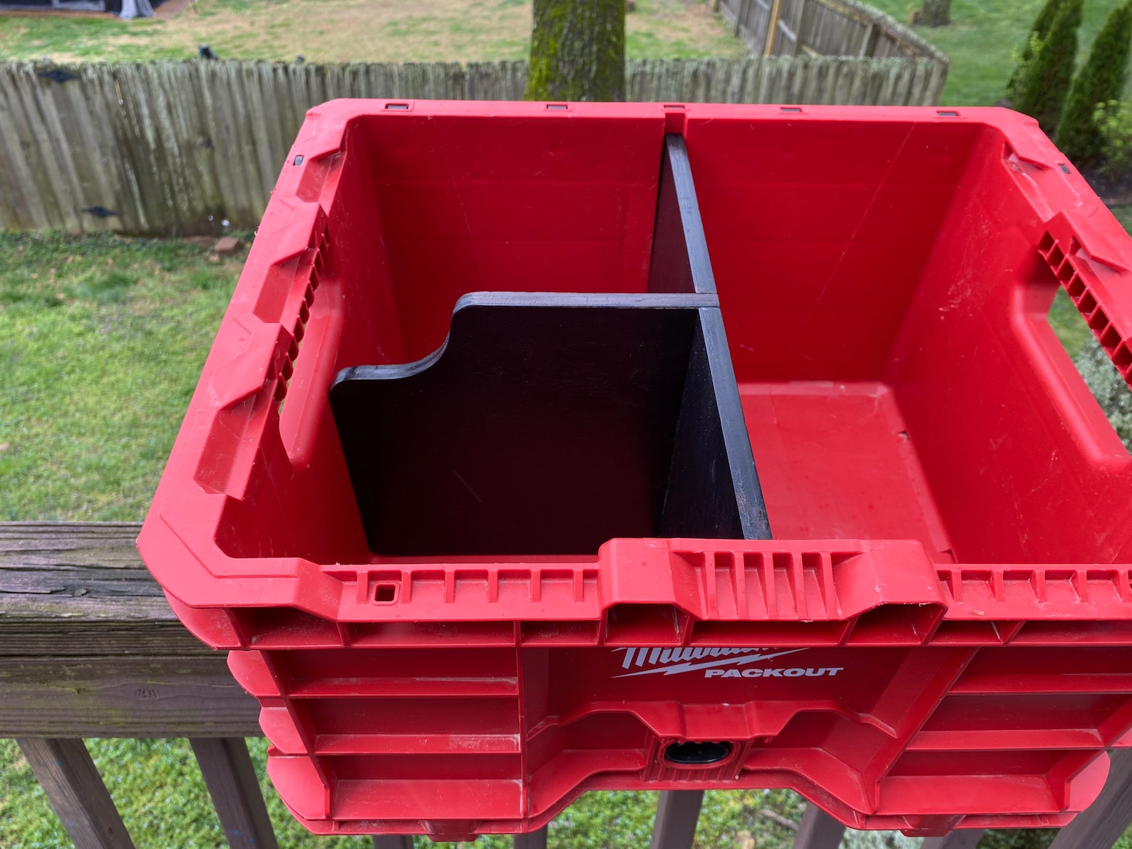 2 Black Packout Crate Dividers for two crates Etsy