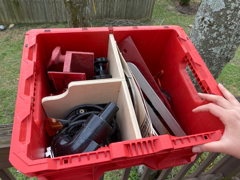 1 Packout Crate Dividers for One Crate Etsy