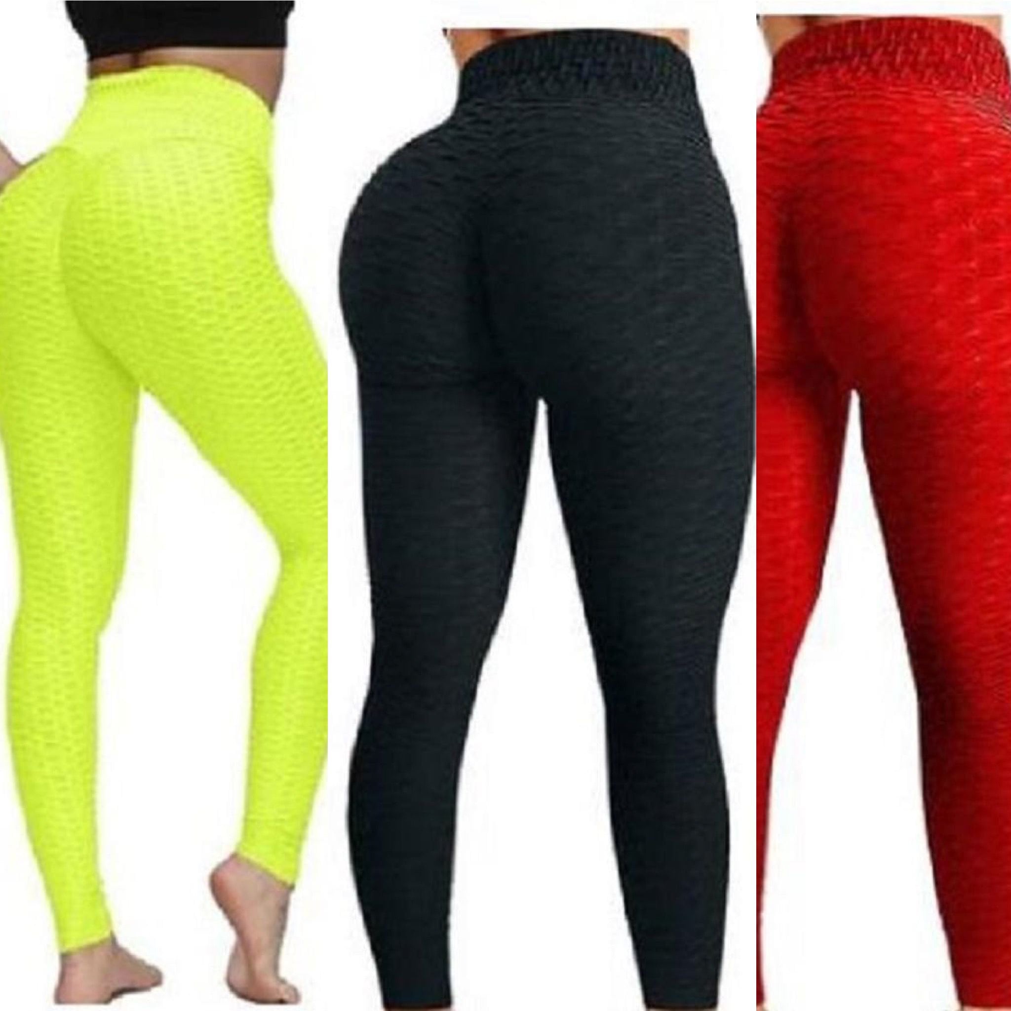 Set of 3 Pairs of TIkTok Booty Leggings Etsy