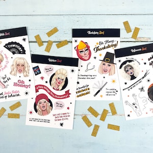 Trixie Mattel & Katya Zamolodchikova UNHhhh Themed Sticker Sheets