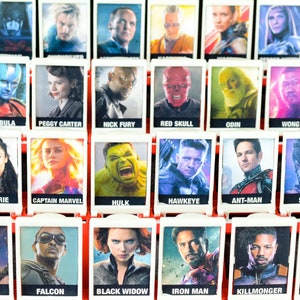 Superhero Printable Guess Who Game (instant Download) - Etsy