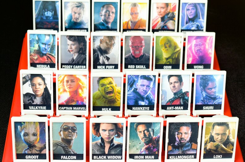 Superhero Printable Guess Who Game instant Download - Etsy