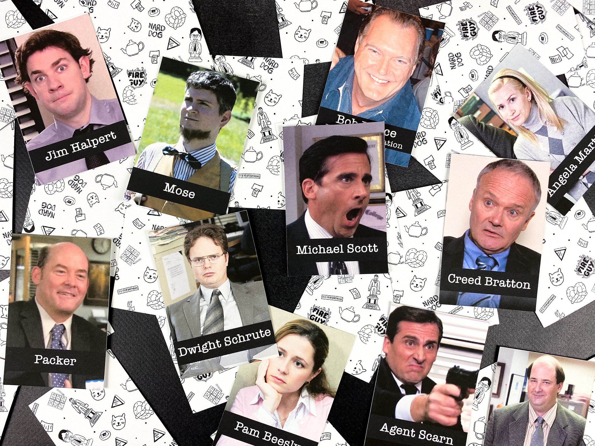 The Office Printable Guess Who SUPER FAN EDITION instant - Etsy UK