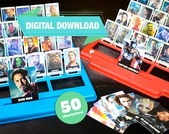 The Office Printable Guess Who SUPER FAN EDITION instant Download - Etsy