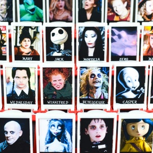 Halloween Movie Printable Guess Who Game - Hocus Pocus, Beetlejuice ...