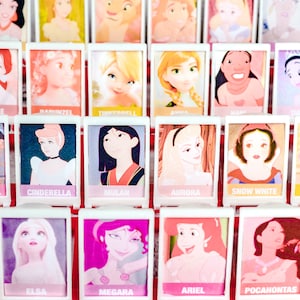 Princess Printable Guess Who Game instant Download - Etsy