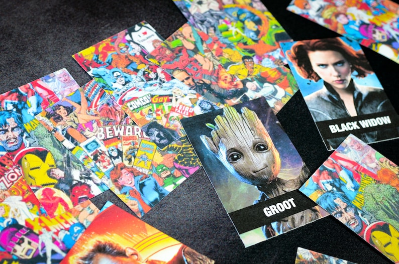 Superhero Printable Guess Who Game instant Download - Etsy