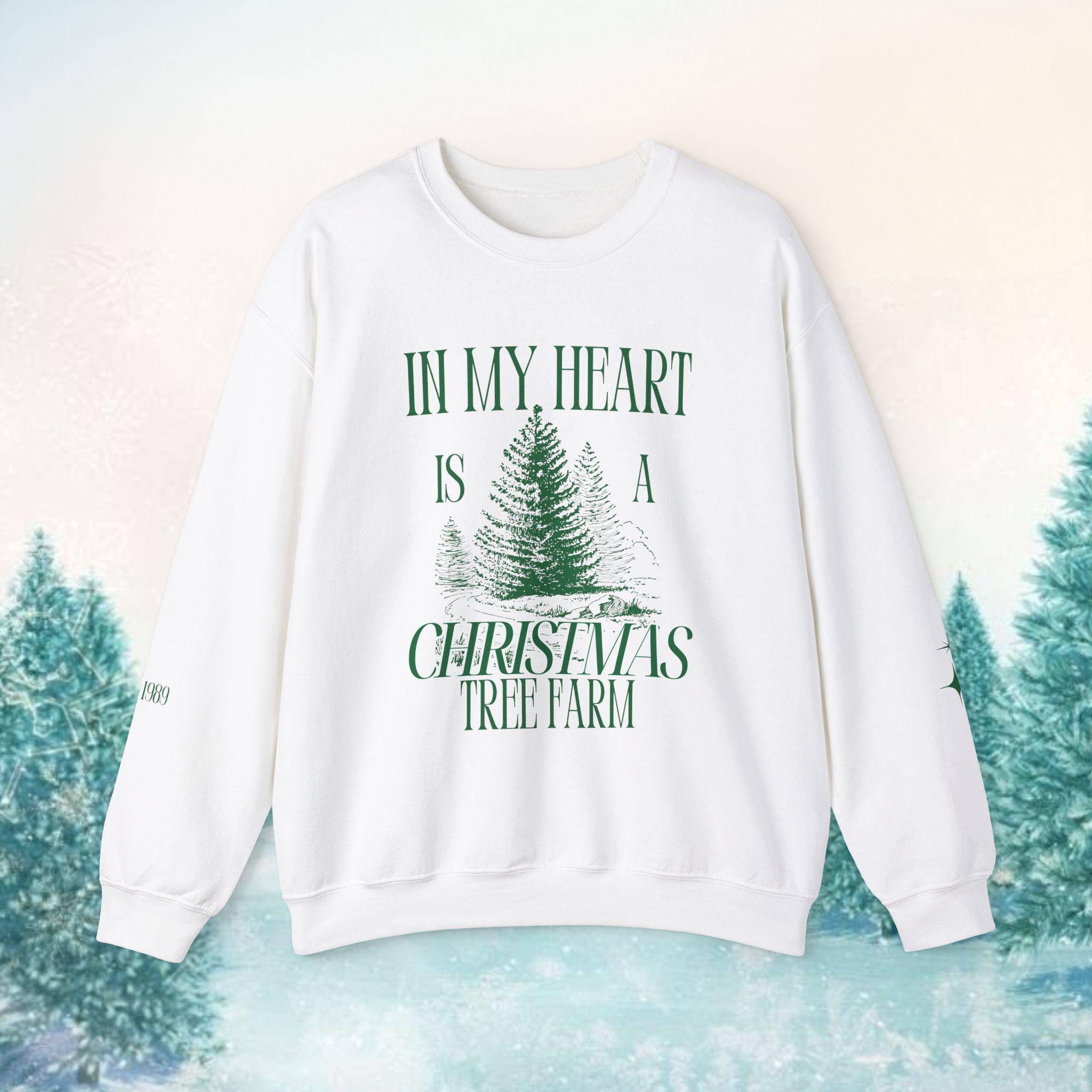 Taylor Swift 'christmas Tree Farm' Sweatshirt, Taylor Swift Gifts