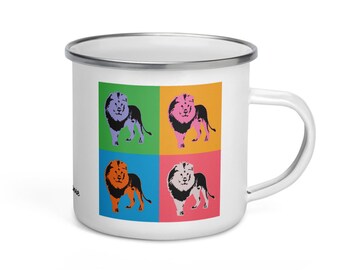 Lion - camper mug