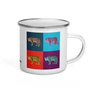Amur leopard - camper mug