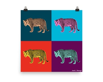 Amur leopard - Poster