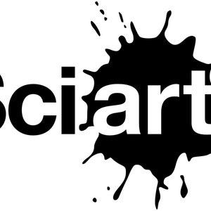 Sciart ロゴ - ビニールステッカー