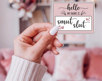 Hola. Me llamo Smut.. pegatina.