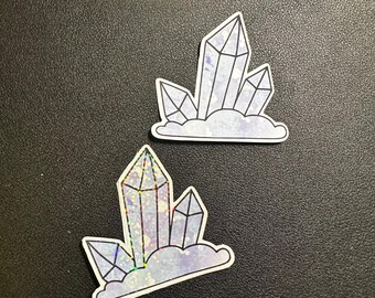 Pegatina de cristal de acuarela