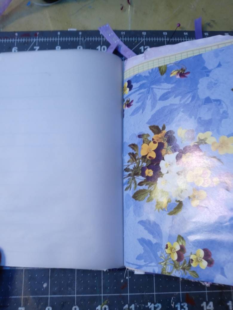 Pretty Purple Journal - Etsy