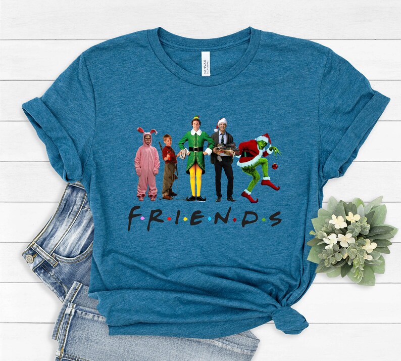Friends Christmas Shirts 