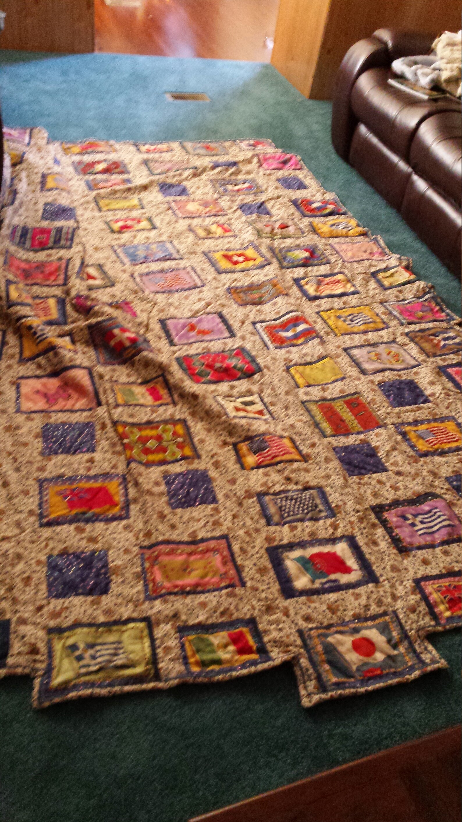 Antique tobacco pouch quilt Etsy