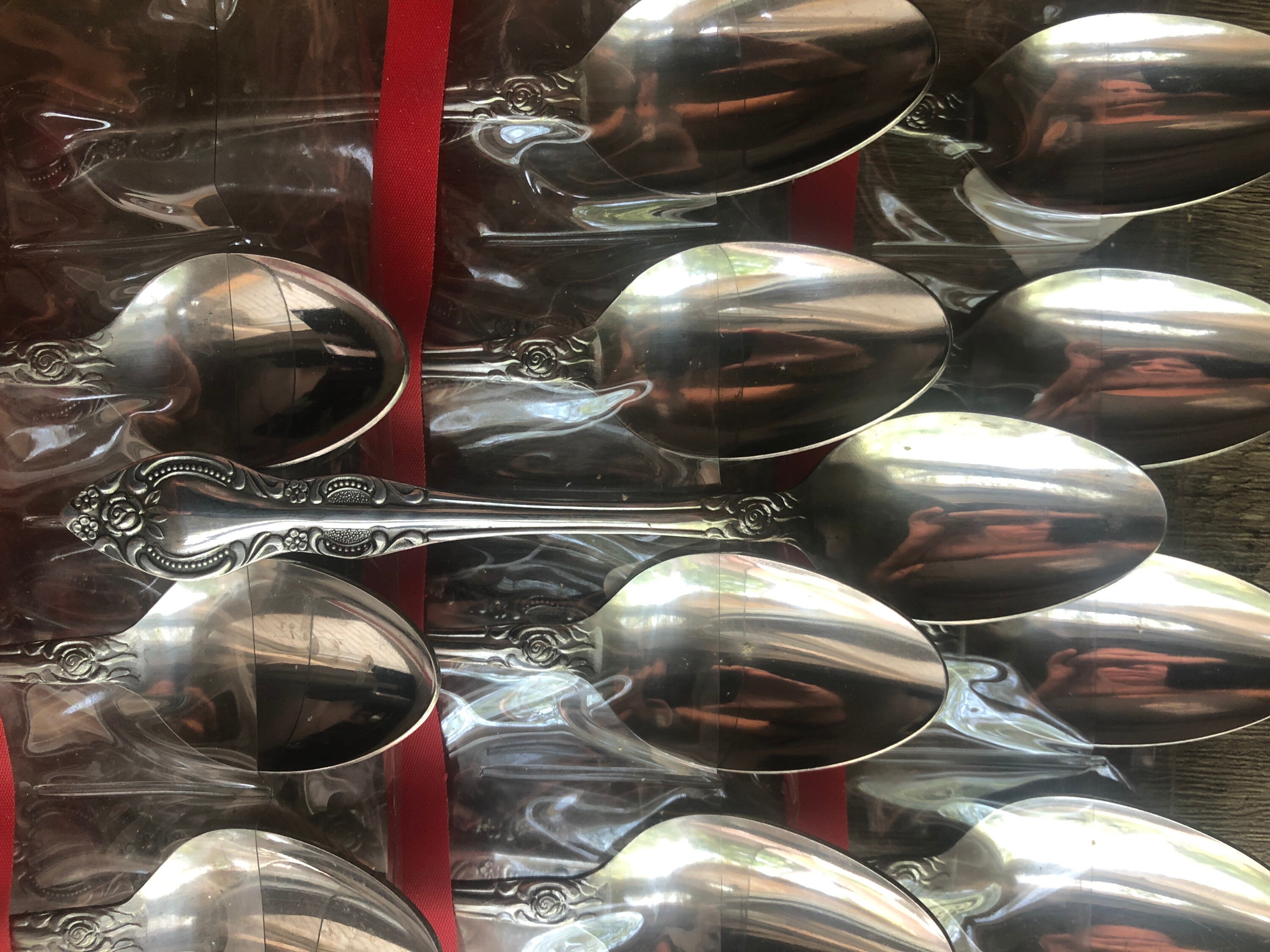 12 Teaspoons Charleston Classic Hanford Stainless Rose Etsy