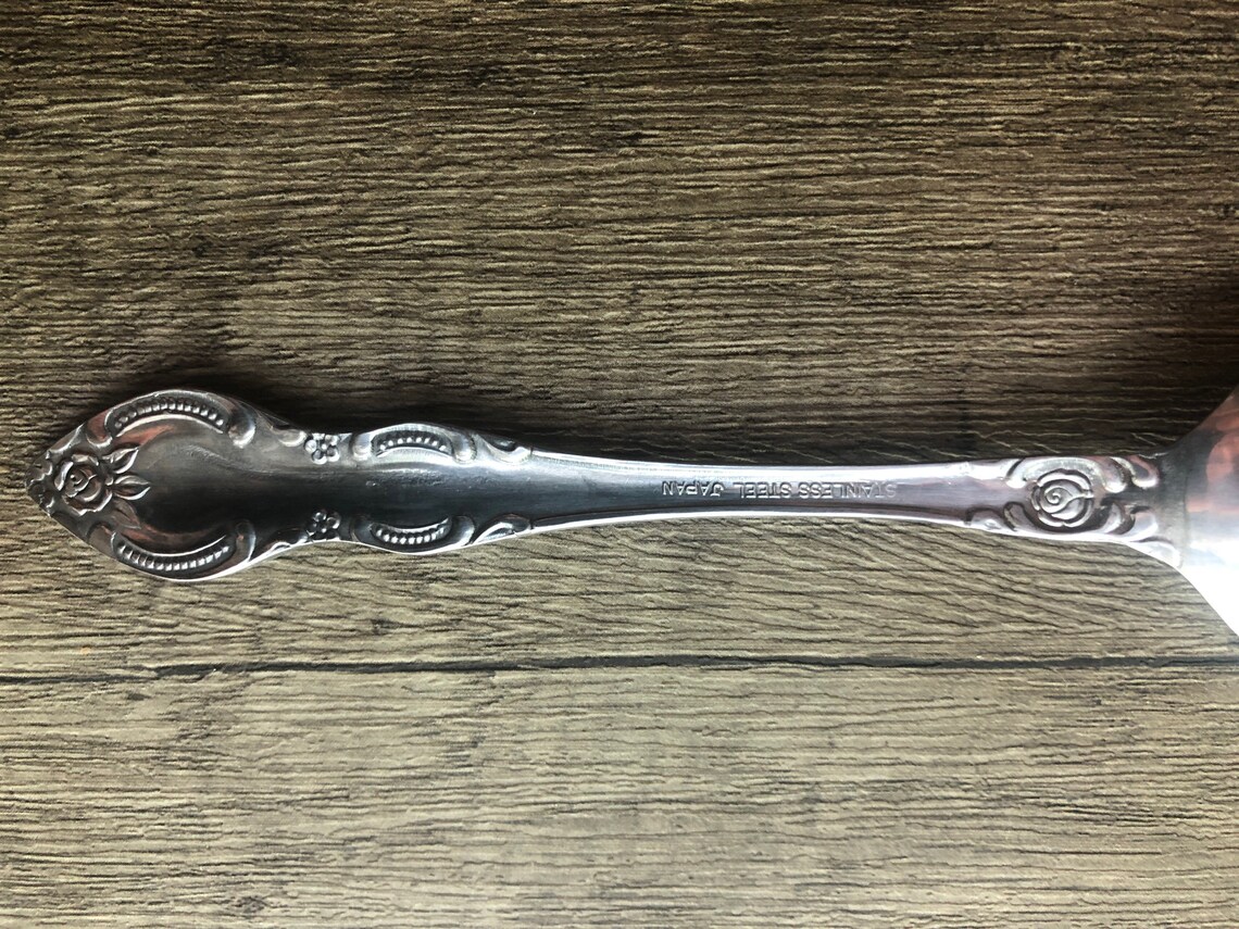 12 Teaspoons Charleston Classic Hanford Stainless Rose Etsy