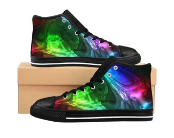 Rainbow pride 420 Men's High-top Sneakers