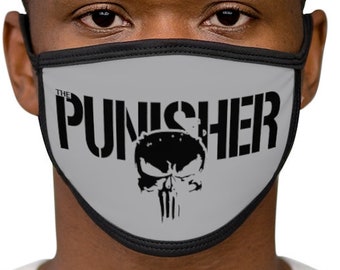 Punish Mixed-Fabric Face Mask