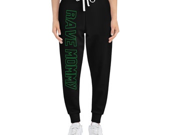 Rave Mommy raver edm dance party Athletic Joggers (AOP)