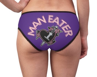 Man eater edm raver edc dj Women's Briefs