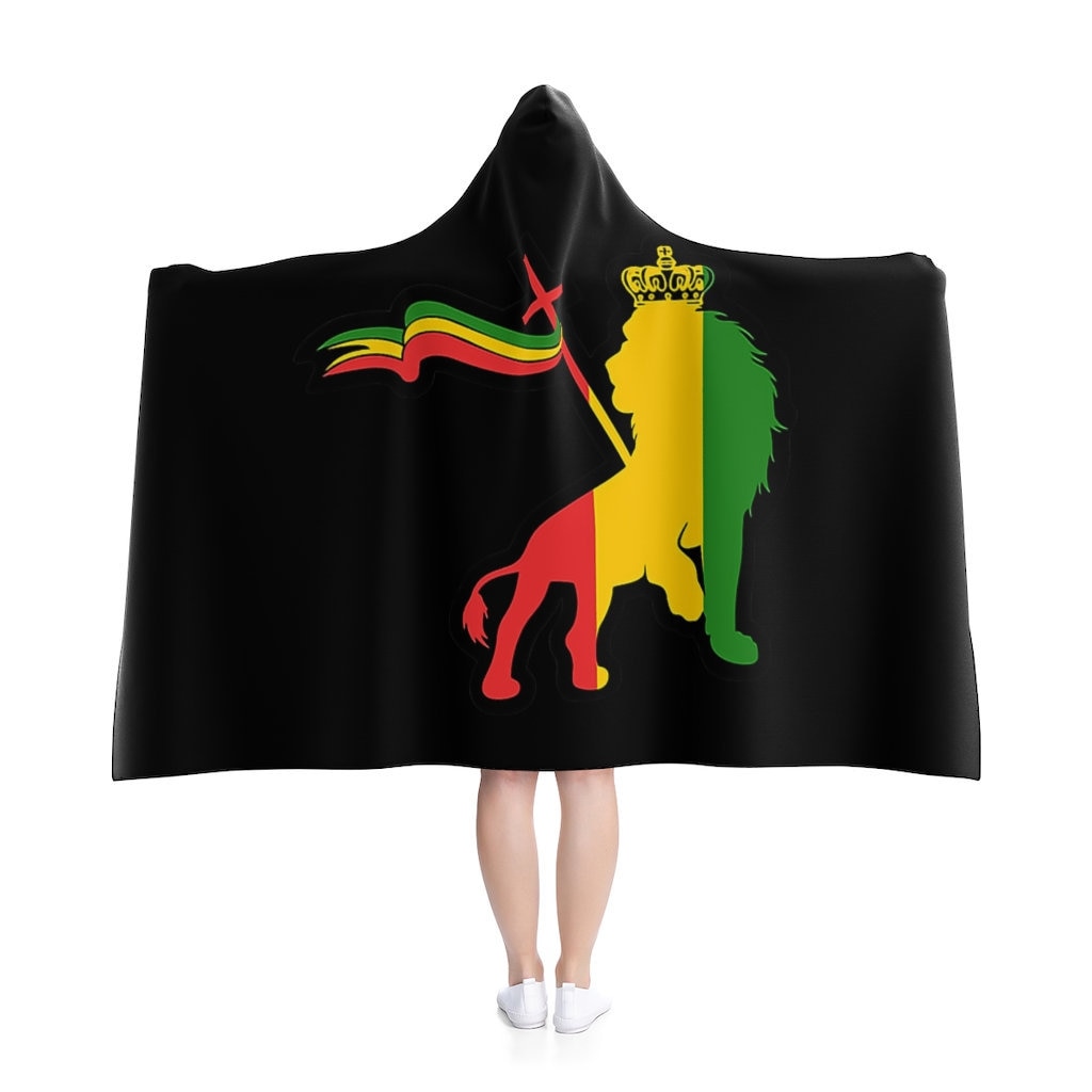 Discover Reggae Lion Hooded Blanket