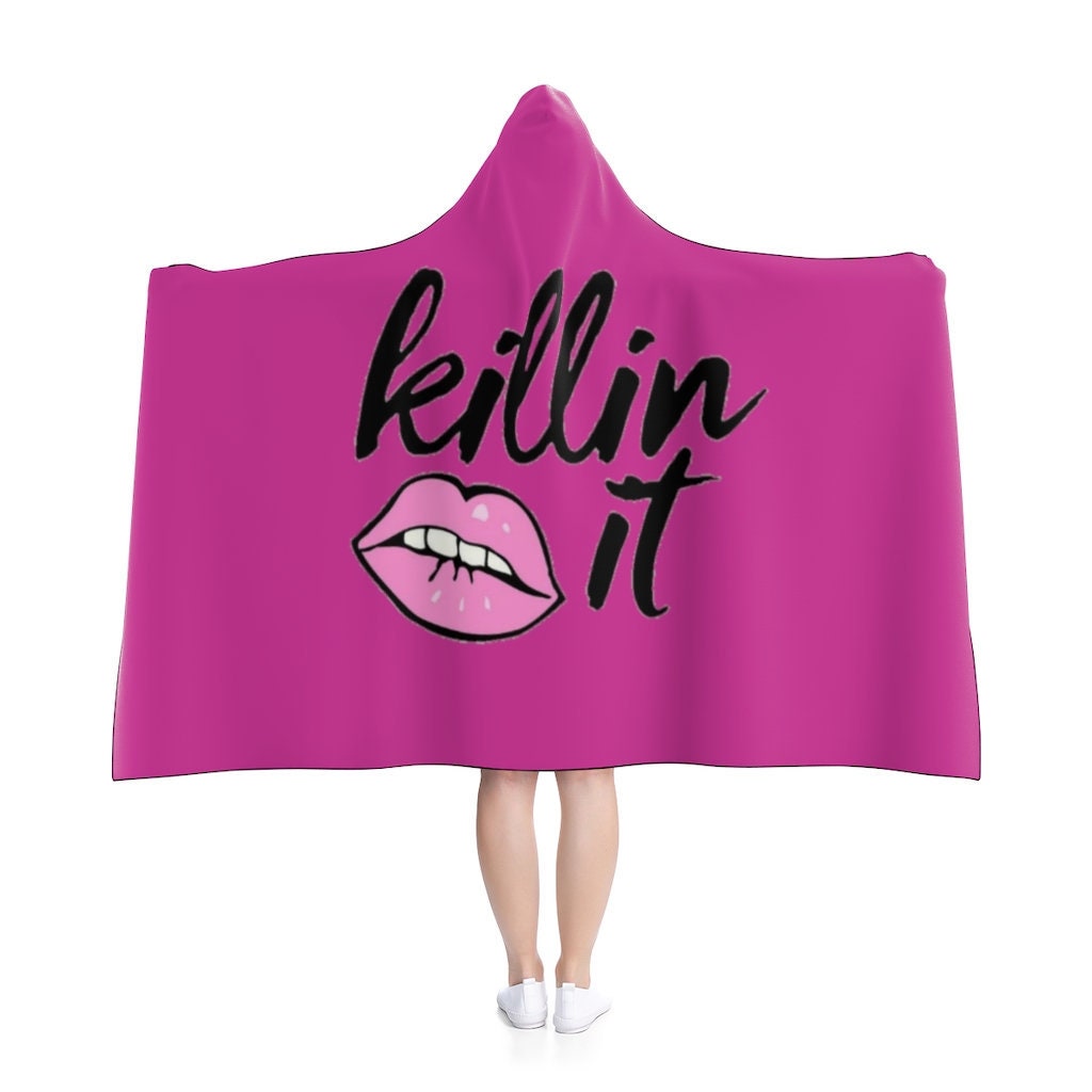 Discover Killing it Hooded Blanket