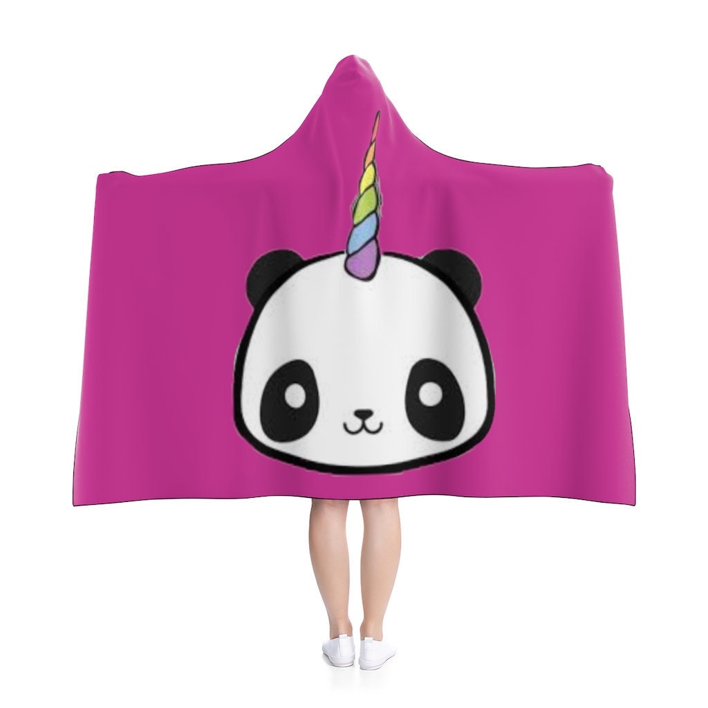 Discover Rave Panda Hooded Blanket