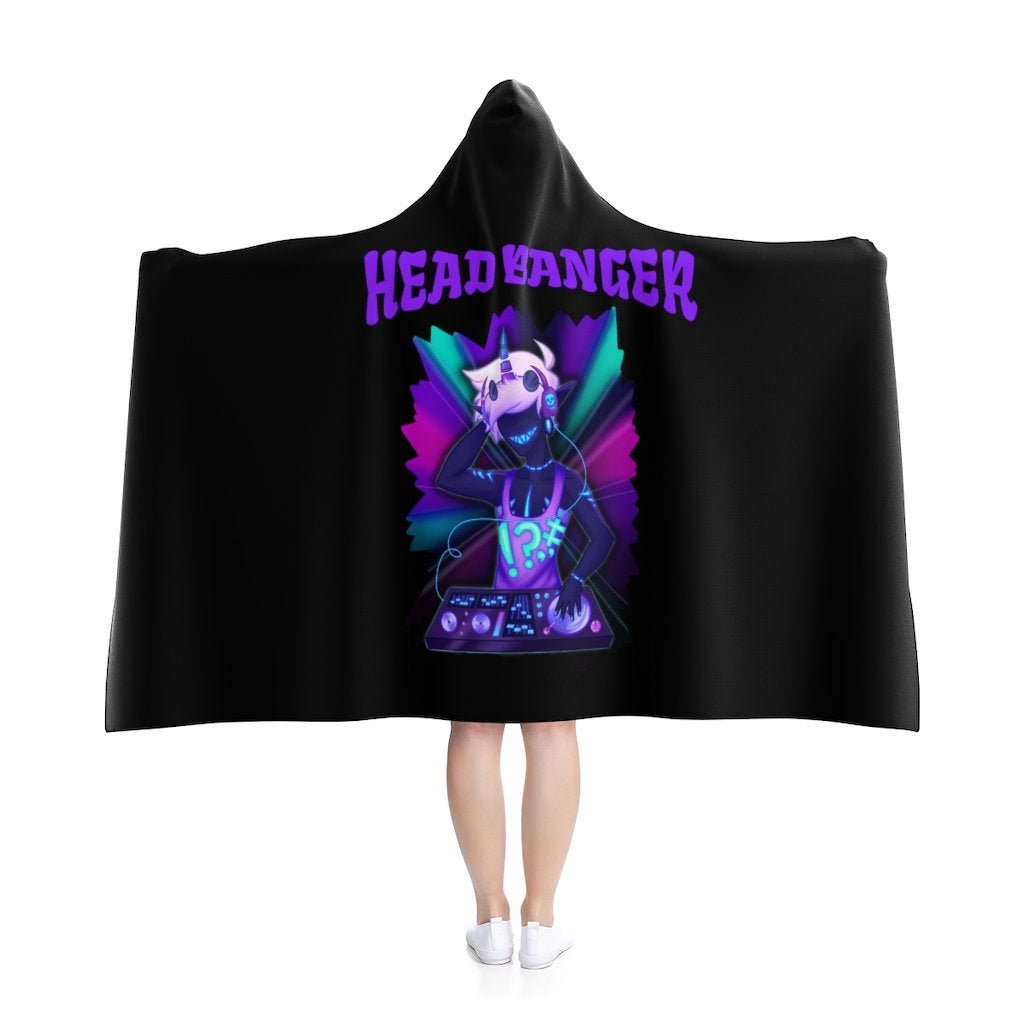 Discover Head Banger Hooded Blanket