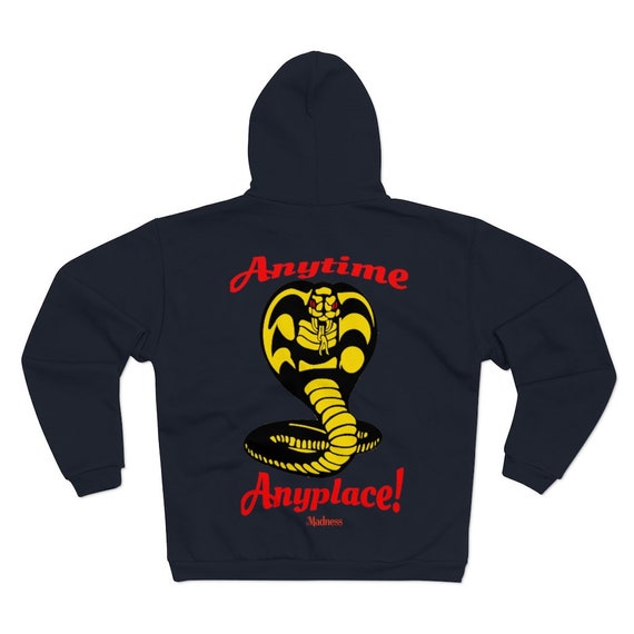 Anytime Anyplace Cobra Unisex Hooded Zip Sweatshirt Etsy
