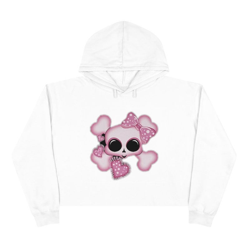 Pink lady Crop Hoodie image 2