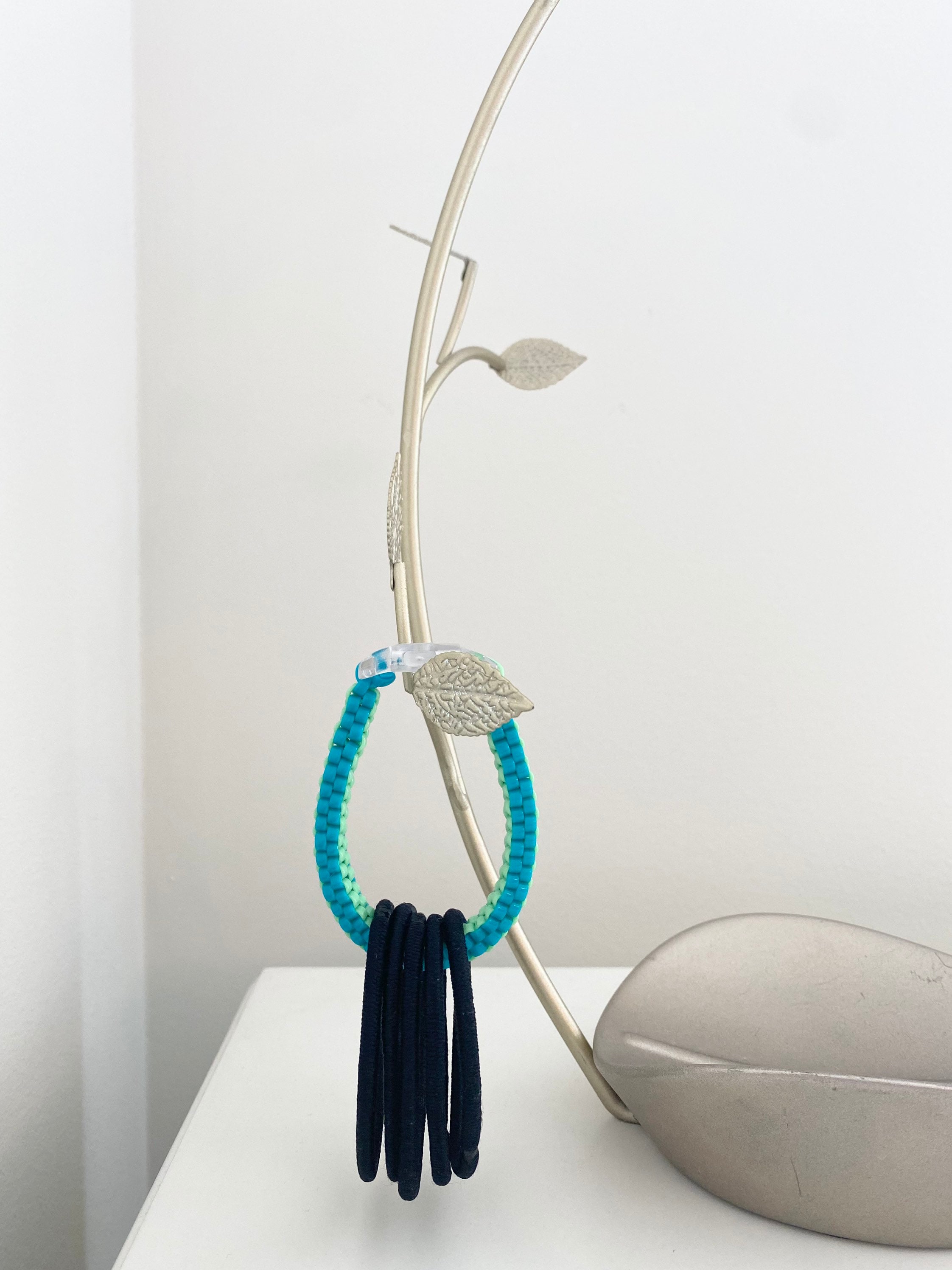 Hair Tie Holder Hair Elastic Holder Hair Tie Organizer Etsy