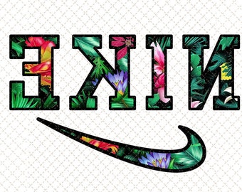 nike floral logo