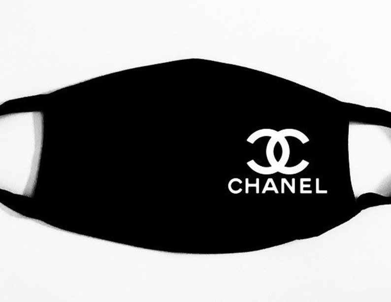 Designer Inspired facemask face covering Chanel image 0