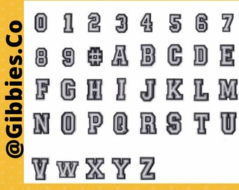 crocs jibbitz letters