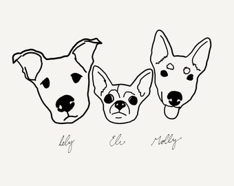 Custom pet Portrait