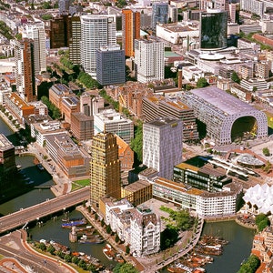 Rotterdam im Panorama Niederlande 2017 Bild 3