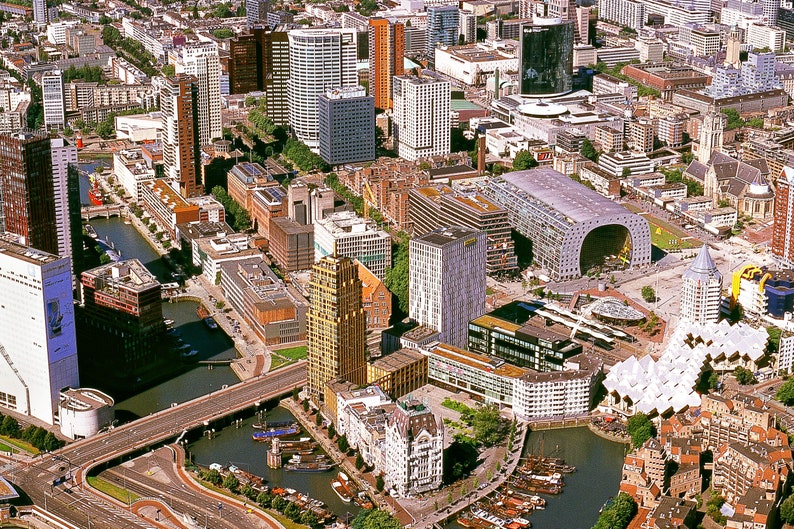 Rotterdam im Panorama Niederlande 2017 Bild 3