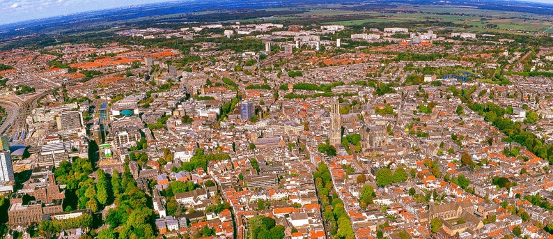 Utrecht in Panorama I Nederland 2019 zdjęcie 5