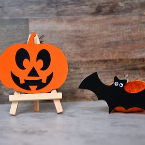 Paint your own Halloween Magnet, Halloween theme Painting kit, Kids Craft, DIY Painting kit